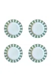 The Lino Essential Stoneware Dinner Plate In Blue