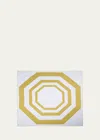 The Lino Essential Yellow Tablecloth, 71" Square In Yellow