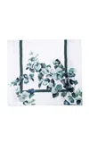 The Lino Eucalyptus Duvet Cover In Green