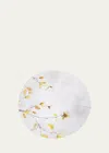 The Lino Japan Yellow Tablecloth, 71" Round In Yellow