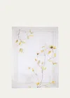 The Lino Japan Yellow Tablecloth, 71" Square In Yellow