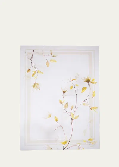 The Lino Japan Yellow Tablecloth, 71" Square