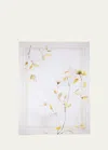 The Lino Japan Yellow Tablecloth, 71" X 98" In Yellow