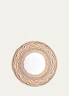 The Lino Set Of 4 Porcelain Plates In Terracota