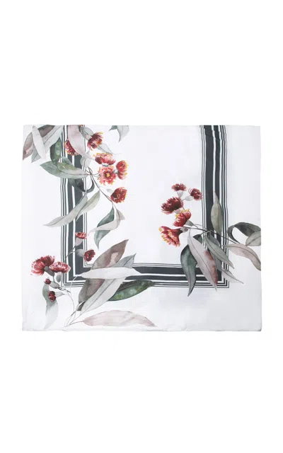 The Lino Princess Eucalyptus Duvet Cover In Multi