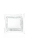 The Lino Romano Cotton Percal Euro Sham In White