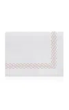 The Lino Romano Cotton Percal King Duvet In Pink