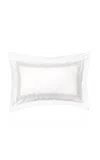 The Lino Romano Cotton Percal King Sham In White