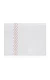 The Lino Romano Cotton Percal Queen Top Sheet In Pink