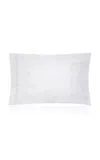 The Lino Romano Cotton Percal Standard Pillowcases In Pink