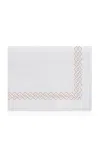 The Lino Romano Cotton Percal Twin Duvet In Pink
