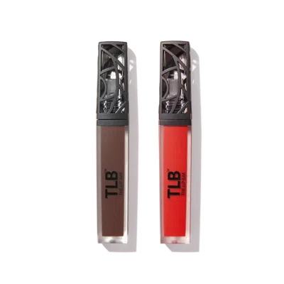 The Lip Bar Nonstop Liquid Matte Lipstick Duo - Low Key & Boy Trouble