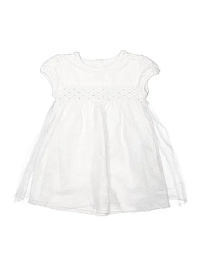 Pre-owned The Little White Company Kids' Dress In Silver