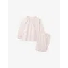The Little White Company K Swan Lake Ballerina Relaxed-fit Cotton Pyjamas Set 2-12 In Pink