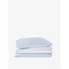 The Little White Company Reversible Gingham Single Cotton Bed Set