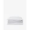 The Little White Company Ud Star Gingham Single Cotton Bed Set