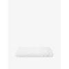 The Little White Company Ud Star Gingham Single Cotton Fitted Sheet