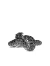 The Love Knot By Coralie 18kt White Gold Love Knot Diamond Ring In Gray