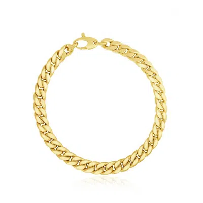 The Lovery Cuban Link Bracelet In Multi