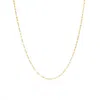 The Lovery Disco Link Chain Necklace 24 Inch In Gold