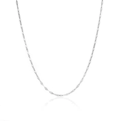 The Lovery Disco Link Chain Necklace 18mm In Multi