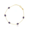 The Lovery Fine Jewelry Amethyst Icon Bracelet In Purple
