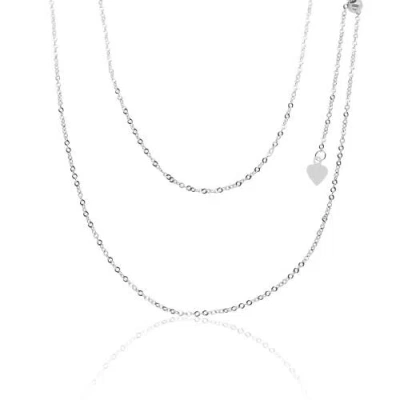 The Lovery Fine Jewelry Classic Adjustable Bolo Chain Necklace In Silver