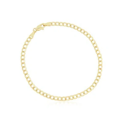 The Lovery Fine Jewelry Curb Chain Bracelet In Gold