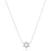 The Lovery Fine Jewelry Diamond Star Of David Necklace In Metallic