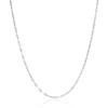 The Lovery Fine Jewelry Disco Link Chain Necklace In Metallic