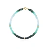 The Lovery Fine Jewelry Emerald Ombre Bead Bracelet In Green
