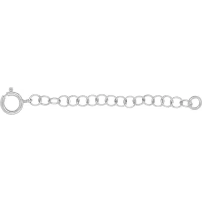 The Lovery Fine Jewelry Extender Chain In Silver