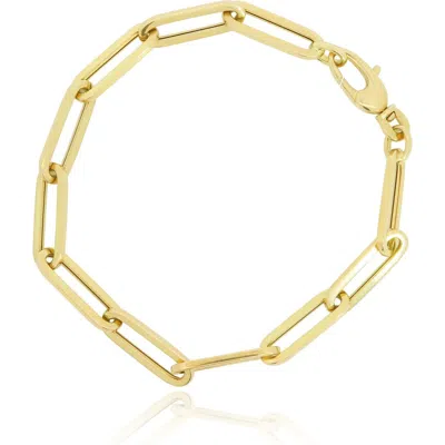 The Lovery Fine Jewelry Extra Large Paperclip Bracelet In Gold