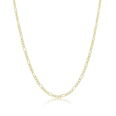 The Lovery Fine Jewelry Figaro Chain Necklace In Gold
