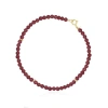 The Lovery Fine Jewelry Garnet Round Bead Bracelet In Burgundy