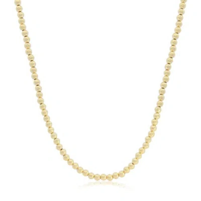 The Lovery Fine Jewelry Gold Ball Bead Chain Necklace