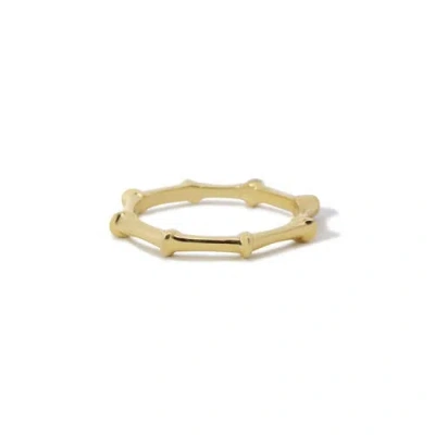 The Lovery Fine Jewelry Gold Bamboostyle Ring
