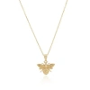 The Lovery Fine Jewelry Gold Bee Necklace In Gold