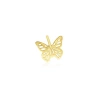 The Lovery Fine Jewelry Gold Butterfly Cutout Charm In Gold