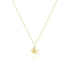 The Lovery Fine Jewelry Gold Dove Necklace In Gold
