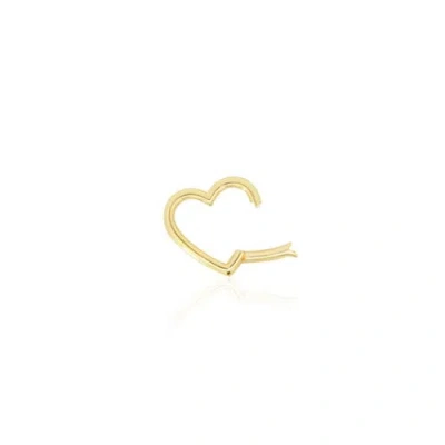 The Lovery Fine Jewelry Gold Heart Charm Holder