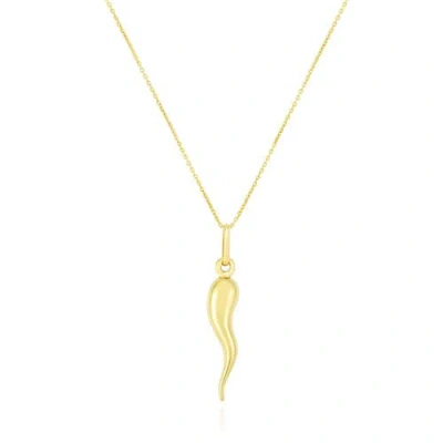 The Lovery Fine Jewelry Gold Horn Necklace
