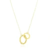 The Lovery Fine Jewelry Gold Interlocking Infinity Necklace In Gold