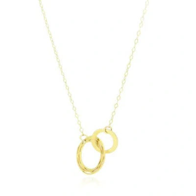The Lovery Fine Jewelry Gold Interlocking Infinity Necklace