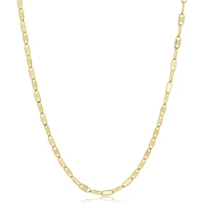 The Lovery Fine Jewelry Gold Mirror Chain Necklace