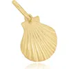 The Lovery Fine Jewelry Gold Seashell Charm In Gold