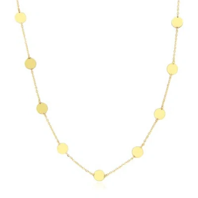 The Lovery Fine Jewelry Golden Bubble Chain Necklace