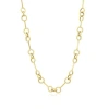 The Lovery Fine Jewelry Interlocked Circle Chain Necklace In Gold