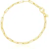 The Lovery Fine Jewelry Large Paperclip Bracelet In Gold