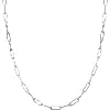 The Lovery Fine Jewelry Large Paperclip Link Chain Necklace In Silver